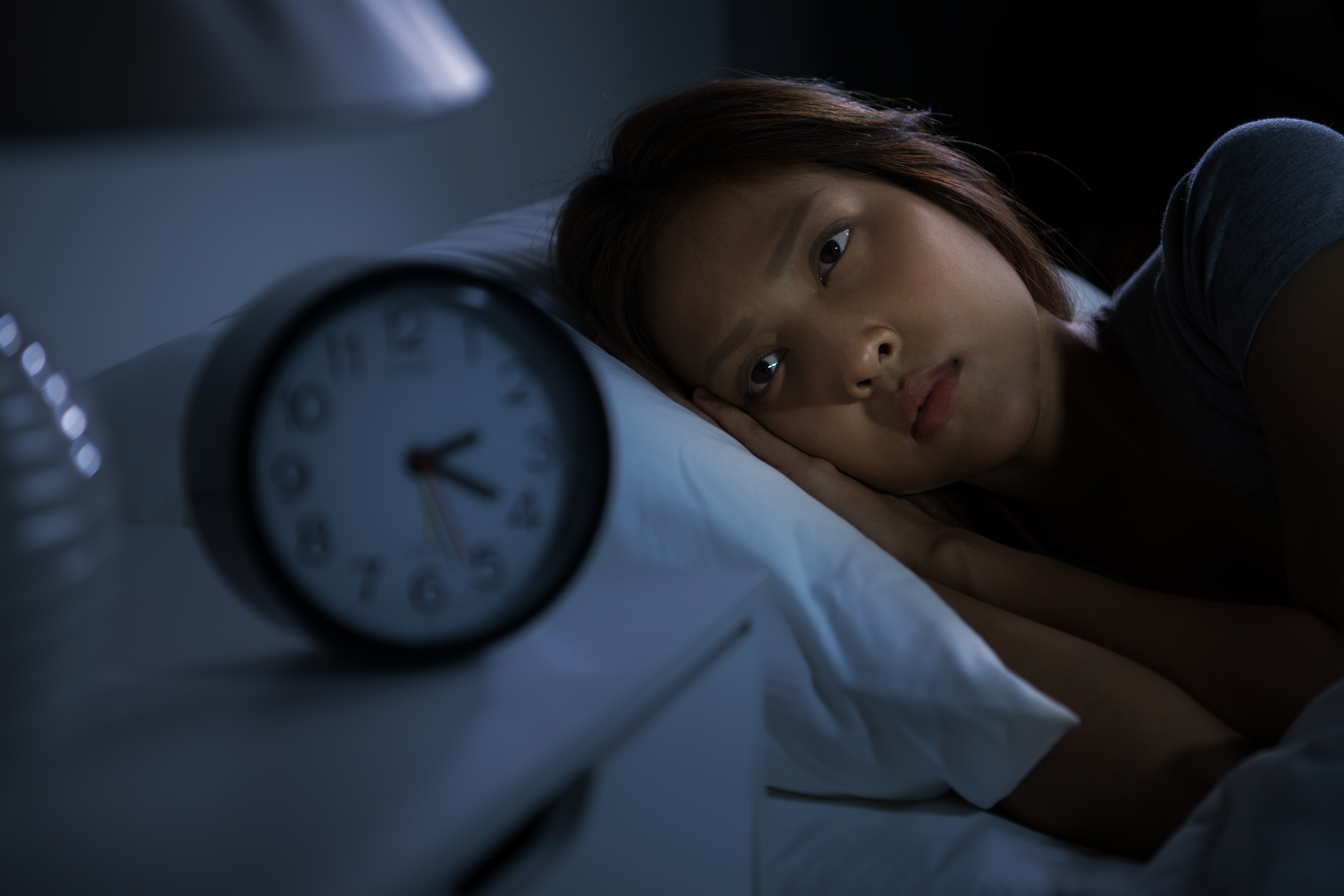 Woman insomnia